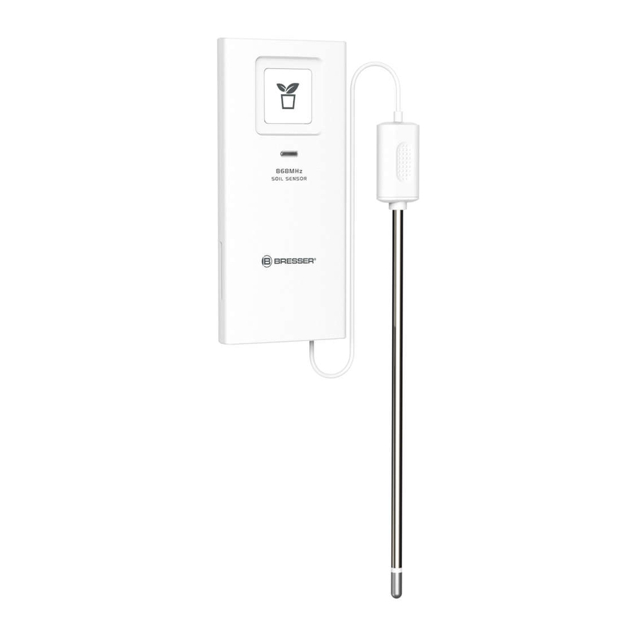 BRESSER 7009972 - Wireless Soil Moisture & Temperature Sensor Manual