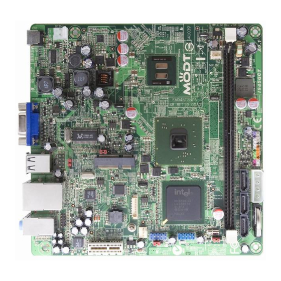 AOpen MODT i945GCt Quick Start Manual