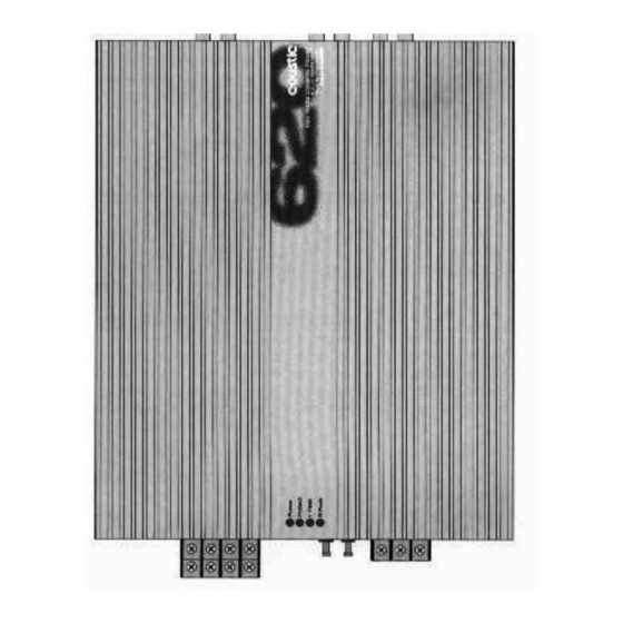 Coustic Power Logic AMP-420XR User Manual
