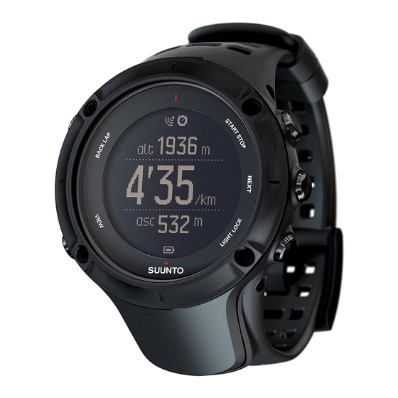 Suunto AMBIT3 VERTICAL 1.0 User Manual