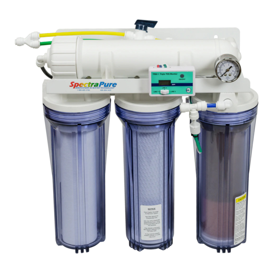 SpectraPure CSPDI-90-MF Installation And Operating Manual