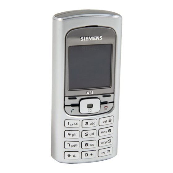 BenQ A31A User Manual