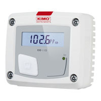 Kimo CO 110 Technical Data Sheet