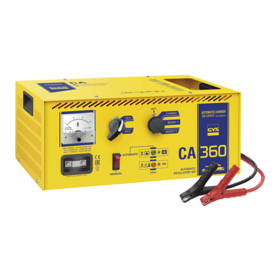 GYS CA 150 Manual