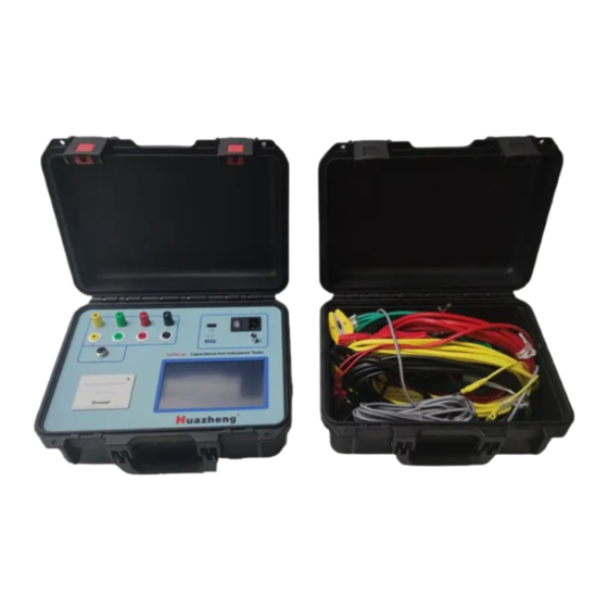 Huazheng HZRG-III Capacitance Tester Manuals
