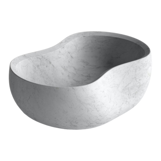 Salvatori ANIMA COUNTERTOP BASIN Manual