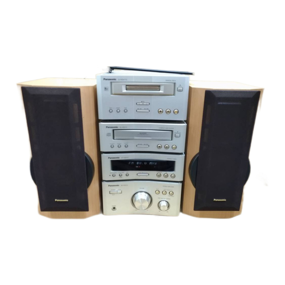 Matsushita Electric SE-HD510 Service Manual