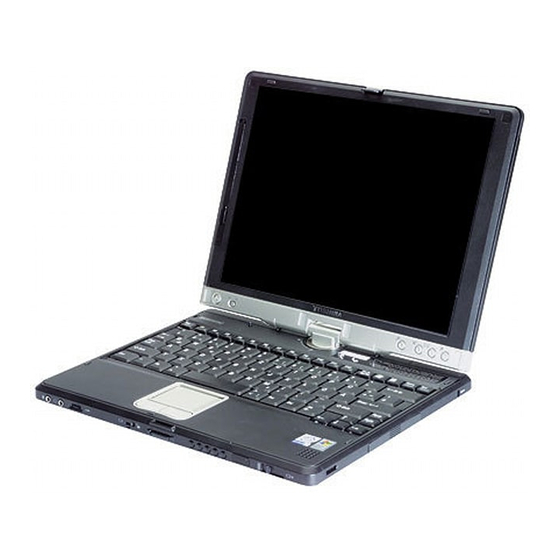 Toshiba Portege 3500 Series Resource Manual