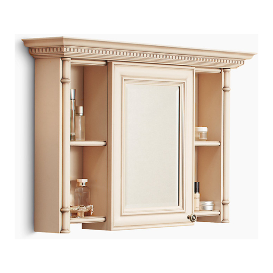 Kohler FAIRFIELD K-72490T Installation Instructions