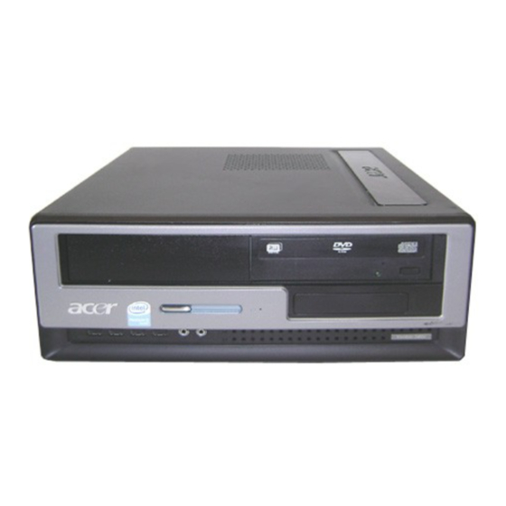 Acer Veriton 5800 Manual