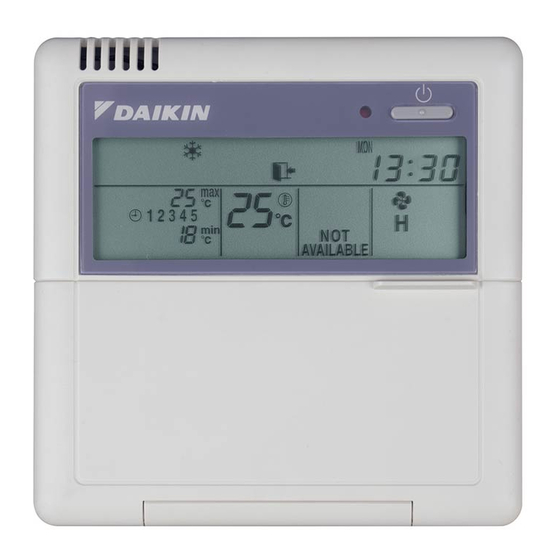 Daikin BRC1D61 Operation Manual