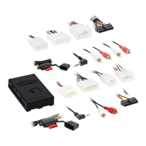 Axxess AXDIS-TY1 Installation Instructions Manual