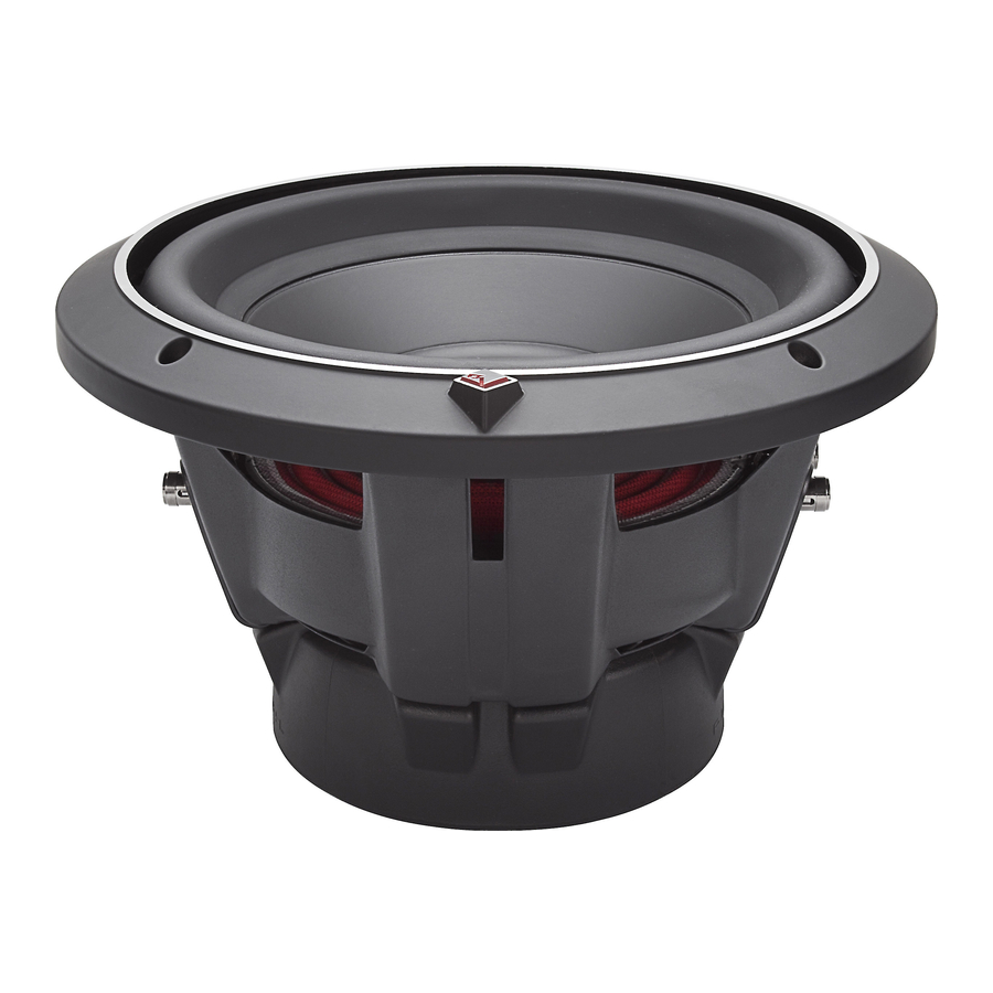 Rockford Fosgate Punch P2D2-8 Installation & Operation Manual