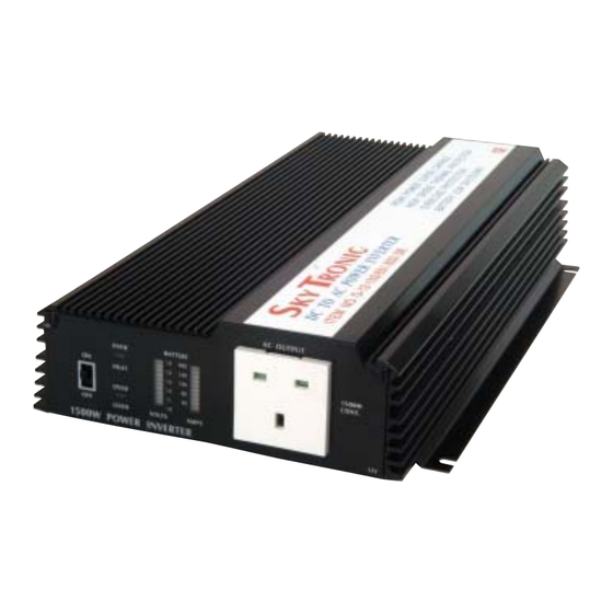SKYTRONIC TL INV 1500 Operation Manual