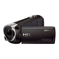 Sony Handycam HDR-PJ240 Help Manual