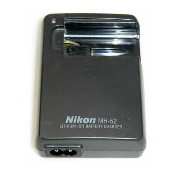Nikon MH-52 Instruction Manual