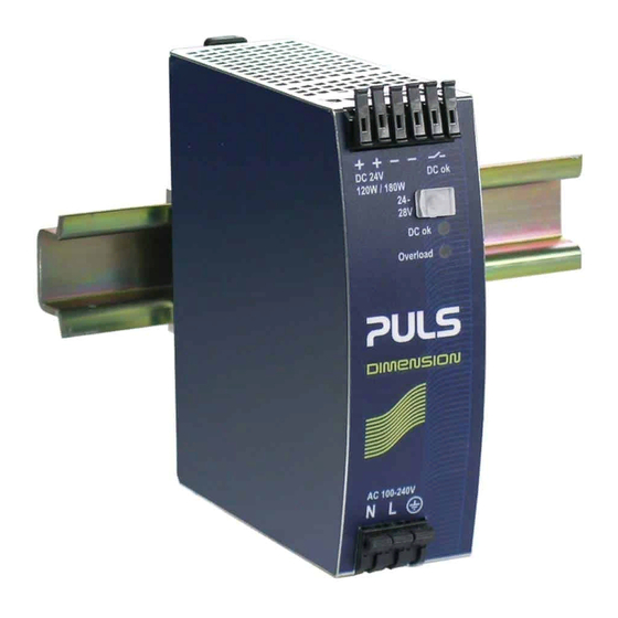 Puls QS5.241-60 Installation Manual