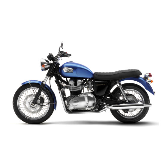 Triumph Bonneville T120 Bud Ekins Owner's Handbook Manual