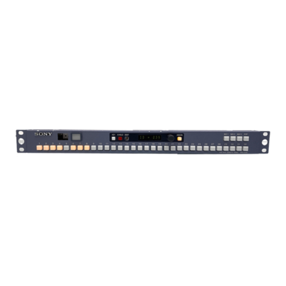 Sony MKS-8080 Maintenance Manual