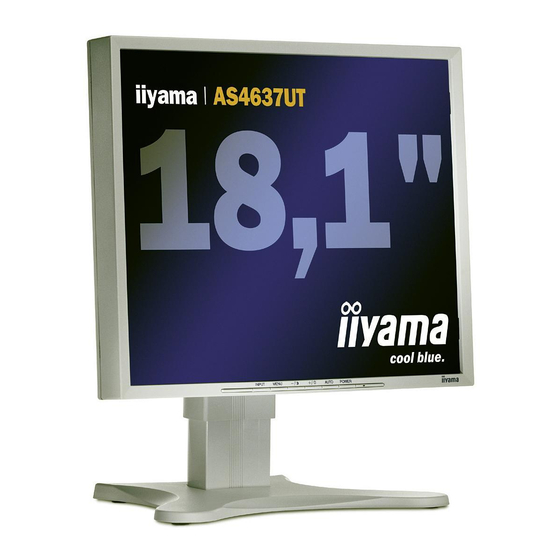 Iiyama AS4637UT Manuals