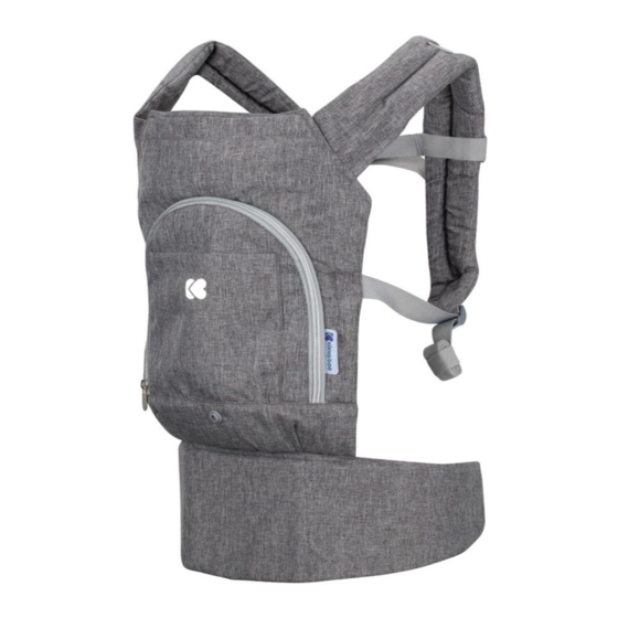 KIKKA BOO HOODY Baby Carrier Manuals