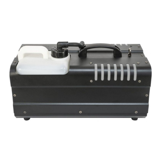 afx light FOG-2500-PRO-BL User Manual