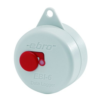 Ebro PEWA EBI - 6 Manual