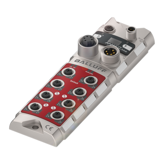 Balluff BNI CCL-502-100-Z001 User Manual