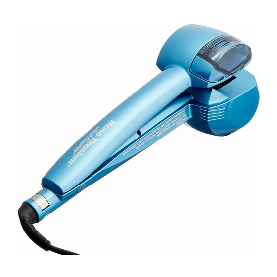 BaByliss PRO Nano Titanium MiraCurl Steam Tech BABNTMC2 Manual