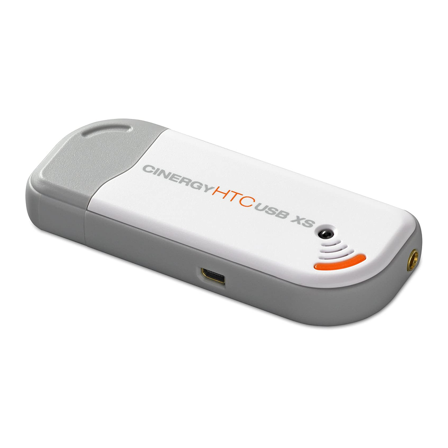 TerraTec CINERGY A USB XS Technical Detials