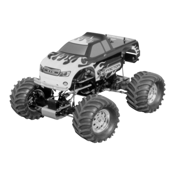 XTM Racing X-Factor Nitro Monster Truck User Manual