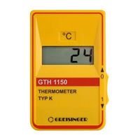 GHM GREISINGER GTH 1150 Operating Manual