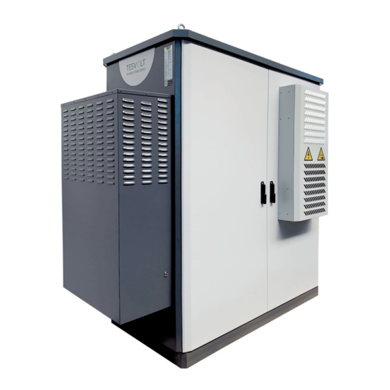 User Manuals: TESVOLT TS HV70 Outdoor Storage System