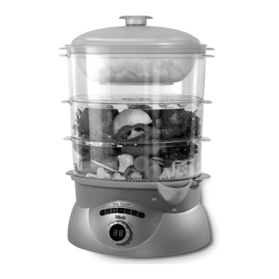 Vitek Vita Steam VT-1550 SR Manual Instruction