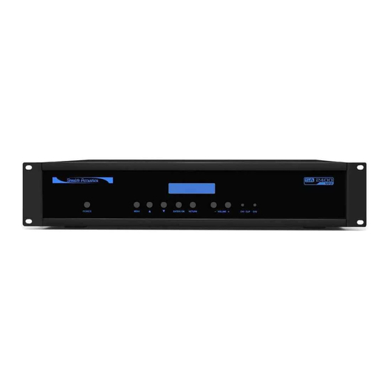 Stealth Acoustics SA2400 MKII User Manual