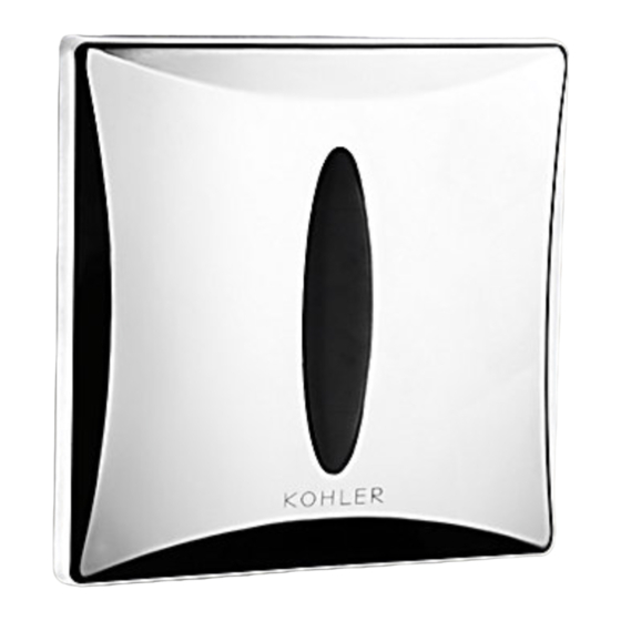 Kohler PATIO K-8791T-YC01(0.5L/DC) Installation Instructions Manual