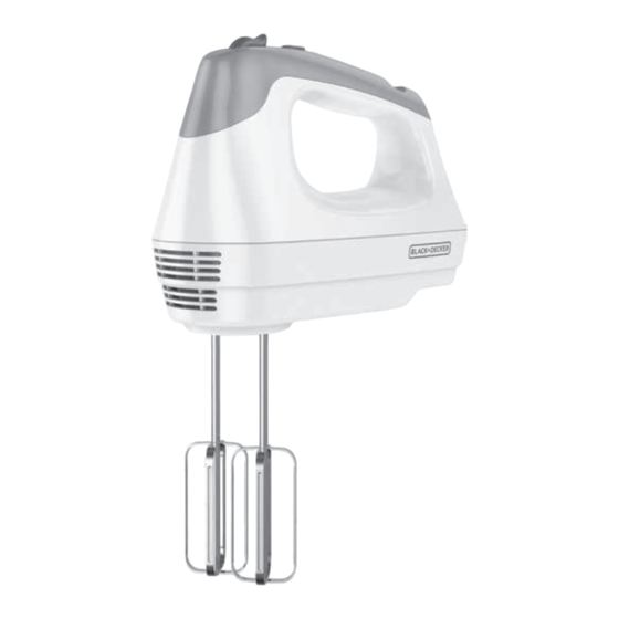 Black & Decker MX3000W Use And Care Manual