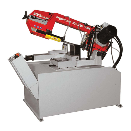 Bomar Ergonomic 320.250 GH Operating Instructions Manual