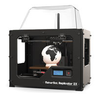 Makerbot Replicator 2x User Manual