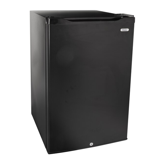 Haier ESR042PBB - 4 1 CUBIC-FT Refrigerator Freezer Manuals