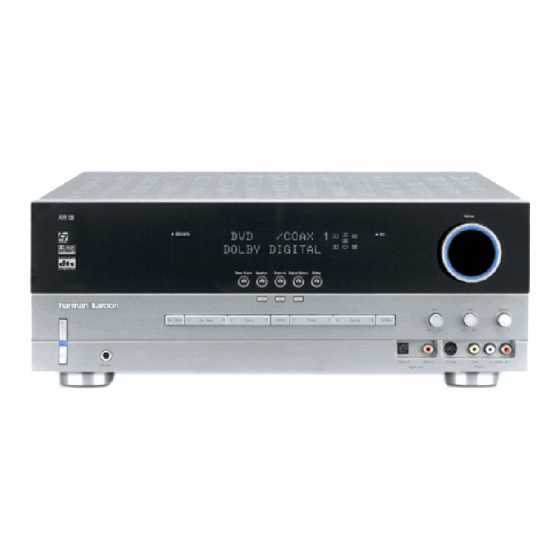 Harman Kardon AVR130 Service Manual
