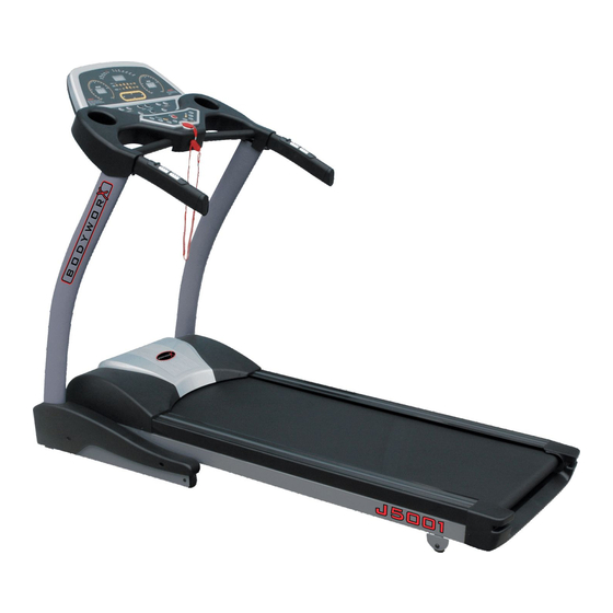 Bodyworx treadmill manual sale