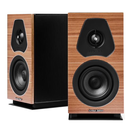 Sonus Faber LUMINA Series Manuals