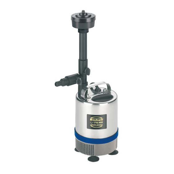 Einhell Royal TP 1750 NIRO Operating Instructions Manual