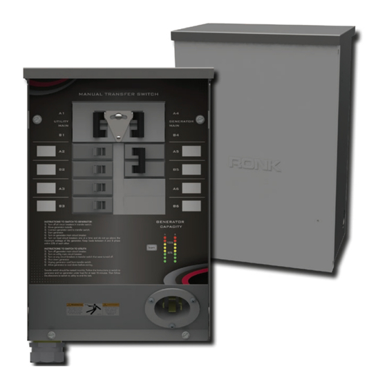 RONK MTS301SYS Owners & Installation Manual