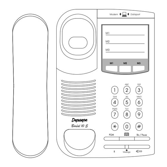 Depaepe BOREAL 10 S User Manual