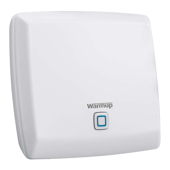 Warmup konekt WIRELESS KW-UKHUB Installation And Operating Manual