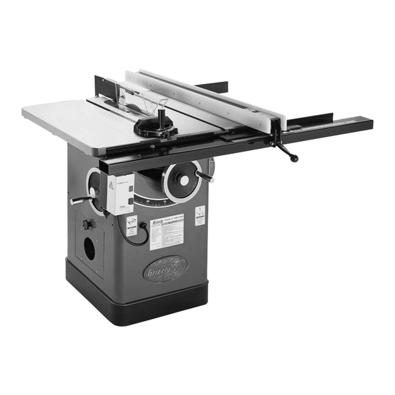 Grizzly G1023S Manual Insert