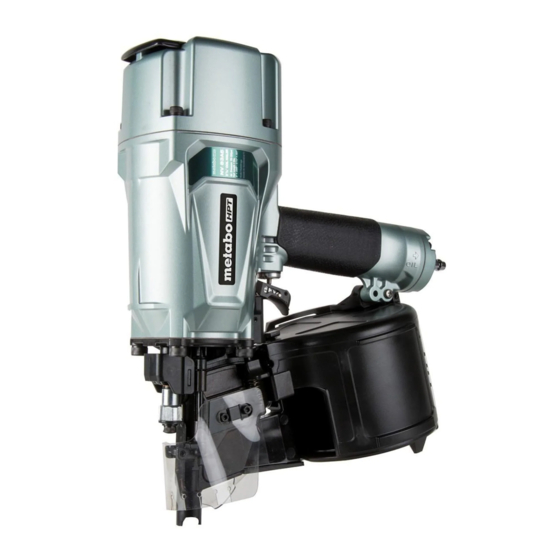 Metabo HPT NV 83A5 Instruction And Safety Manual