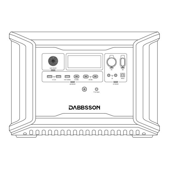 DABBSSON DBS2300 User Manual